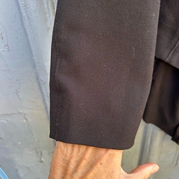 Tiger of Sweden black modern draped scarf blazer, size M - Picture 5 of 14